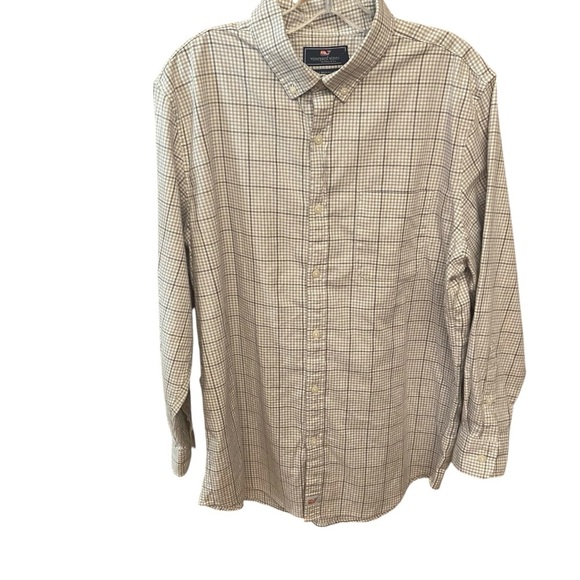 Vineyard Vines Men’s Slim Fit Murray Button Down Shirt Size L Gingham Check - Picture 3 of 11